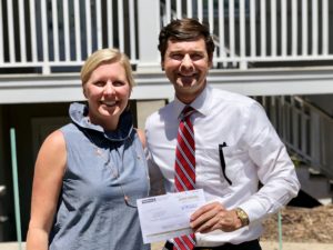 Fox & Weeks presents Matthews Children’s Foundation grant to Park Place Outreach