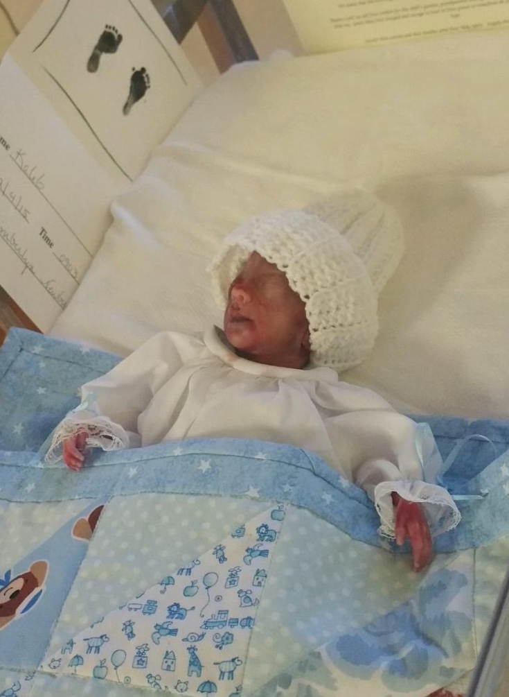 Baby Boy Kaleb James Newberry Sanderson